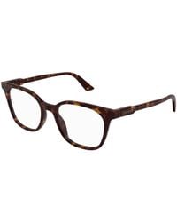 Gucci - Gg1821O 002 Optical Frames Acetate Transparent Round - Lyst