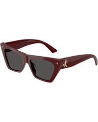 Jimmy Choo - Jc5062U 505787 Sunglasses Acetate Cat Eye Normal - Lyst