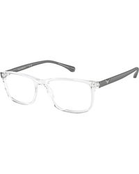 Emporio Armani - Ea3098 5882 Optical Frames Acetate Squared Normal - Lyst