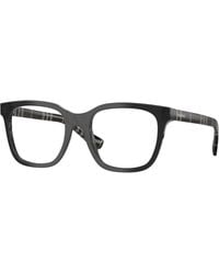 Burberry - Be2455 4270 Optical Frames Acetate Transparent Squared Normal - Lyst