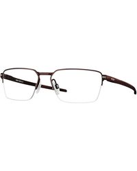 Oakley - Ox5080 Sway Bar 0.5 508003 Optical Frames Titanium Squared Normal - Lyst