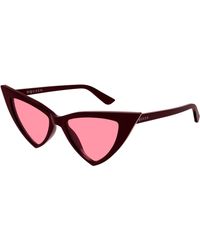McQueen - Am0518S 004 Sunglasses Acetate Cat Eye - Lyst