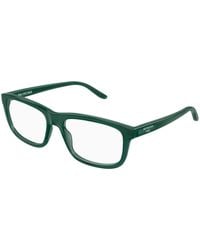 Balenciaga - Bb0438O 007 Optical Frames Acetate Transparent Squared - Lyst