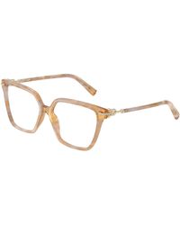 Tiffany & Co. - Tf2290Bu 8451 Optical Frames Acetate Transparent Squared Normal - Lyst