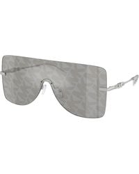 Michael Kors - Mk1148 London 18930E Sunglasses Metal Squared Normal Mirror - Lyst