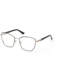 Guess - Gu50312 096 Optical Frames Metal Geometric Normal - Lyst