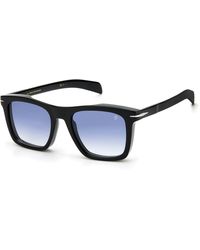 David Beckham - Db 7000/S Bsc/08 Sunglasses Plastic Squared Shaded - Lyst