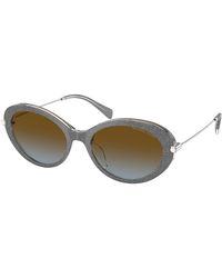Michael Kors - Mk2245U Rockaway 400913 Sunglasses Acetate Round Normal Shaded - Lyst