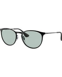 Ray-Ban - Erika Metal Evolve Sunglasses Frame Green Lenses - Lyst