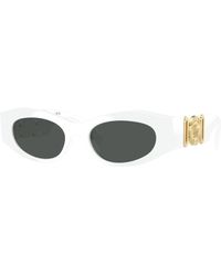 Versace - Ve4480U 314/87 Sunglasses Injected Round Normal - Lyst