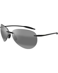 Maui Jim - Mj0421S 001 Sunglasses Injected Pilot - Lyst