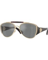 Burberry - Be3161 1109Ai Sunglasses Metal Pilot Normal - Lyst
