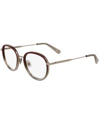 Longchamp - Lo2168 772 Optical Frames Metal Round Normal - Lyst