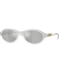 DIESEL - Dl3024U 20298V Sunglasses Injected Round Normal - Lyst