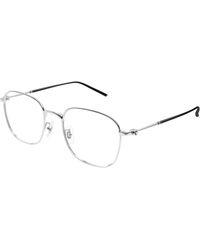 Montblanc - Mb0415Oa 003 Optical Frames Titanium Transparent Squared - Lyst