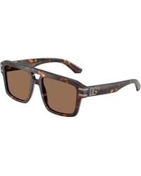 Dolce & Gabbana - Dg4562 502/73 Sunglasses Acetate Pilot Normal - Lyst