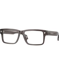Versace - Ve3391U 5542 Optical Frames Acetate Transparent Squared Normal - Lyst