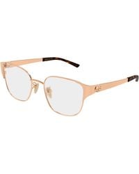 Gucci - Gg2199Ol 006 Optical Frames Metal Transparent Geometric - Lyst
