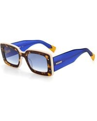 Missoni - Mis 0041/S Ipr/08 Sunglasses Bio Pmma Squared Shaded - Lyst