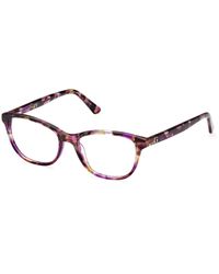 Guess - Gu8270 083 Optical Frames Acetate Squared Normal - Lyst