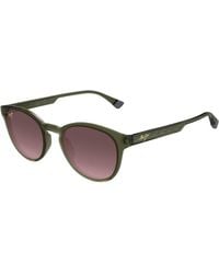 Maui Jim - Mj0636S 003 Sunglasses Bio-Injected Round - Lyst