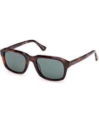 Web - We0389 52N Sunglasses Acetate Squared Normal - Lyst