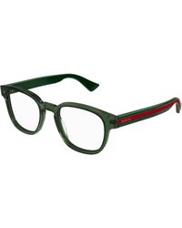 Gucci - Gg0927O 005 Optical Frames Transparent Squared - Lyst