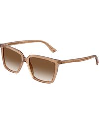 Jimmy Choo - Jc5051 507613 Sunglasses Acetate Squared Normal Shaded - Lyst