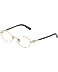 Tiffany & Co. - Tf1176D 6021 Optical Frames Metal Transparent Round Normal - Lyst