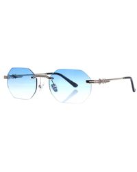 Xlab - Bollons Sunglasses Metal Smoke Geometric Normal Shaded - Lyst