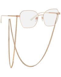 Chopard - Ikchl25 02Am Optical Frames Metal Geometric - Lyst