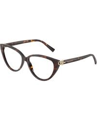 Tiffany & Co. - Tf2292 8015 Optical Frames Acetate Transparent Cat Eye Normal - Lyst