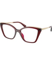 Michael Kors - Mk4205U Grindelwald 3949 Optical Frames Injected Transparent Squared Normal - Lyst