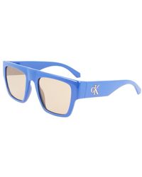 Calvin Klein - Ckj22636S 400 Sunglasses Plastic Squared Normal - Lyst