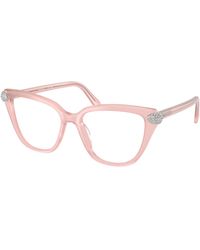 Swarovski - Sk2045 1041 Optical Frames Acetate Cat Eye Normal - Lyst
