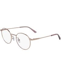 Calvin Klein - Ck19119 780 Optical Frames Metal Round Normal Photochromatic - Lyst