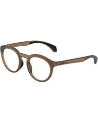 Moncler - Me3006U 5012 Optical Frames Injected Transparent Round Normal - Lyst