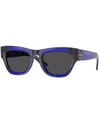 Burberry - Be4440U 411487 Sunglasses Acetate Geometric Normal - Lyst