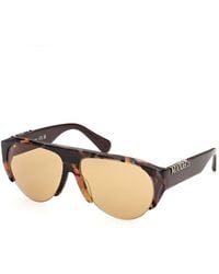 MAX&Co. - Mo0167 52J Sunglasses Acetate Pilot Normal - Lyst