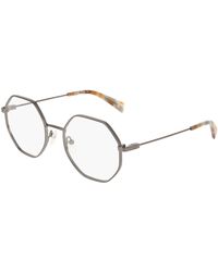 Liu Jo - Lj2179 072 Optical Frames Metal Squared Normal - Lyst