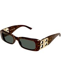 Balenciaga - Dynasty Rectangle Sunglasses - Lyst