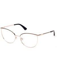 Guess - Gu2879 005 Optical Frames Metal Cat Eye Normal - Lyst
