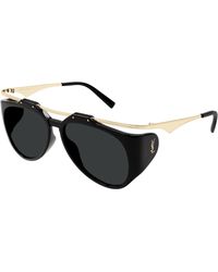 Saint Laurent - Sl M137 Amelia 001 Sunglasses Bio-Injected Pilot - Lyst