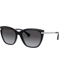Ralph Lauren - Ra5267 58418G Sunglasses Injected Butterfly Normal Shaded - Lyst