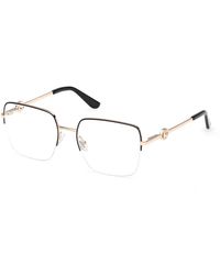 Guess - Gu50347 005 Optical Frames Metal Squared Normal - Lyst
