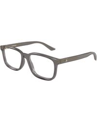 Montblanc - Mb0452O 004 Optical Frames Acetate Transparent Squared - Lyst