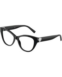 Tiffany & Co. - Tf2251 8001 Optical Frames Acetate Transparent Cat Eye Normal - Lyst