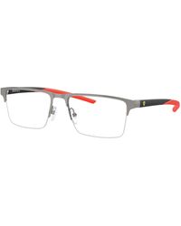 FERRARI SCUDERIA - Fz7001 105 Optical Frames Metal Pillow Normal - Lyst
