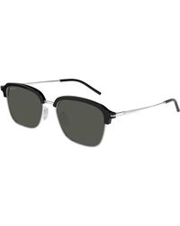 Gucci - Gg1733Sk 001 Sunglasses Metal Round - Lyst