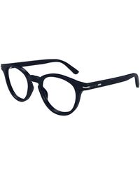 Gucci - Gg1727O 001 Optical Frames Acetate Transparent Round - Lyst